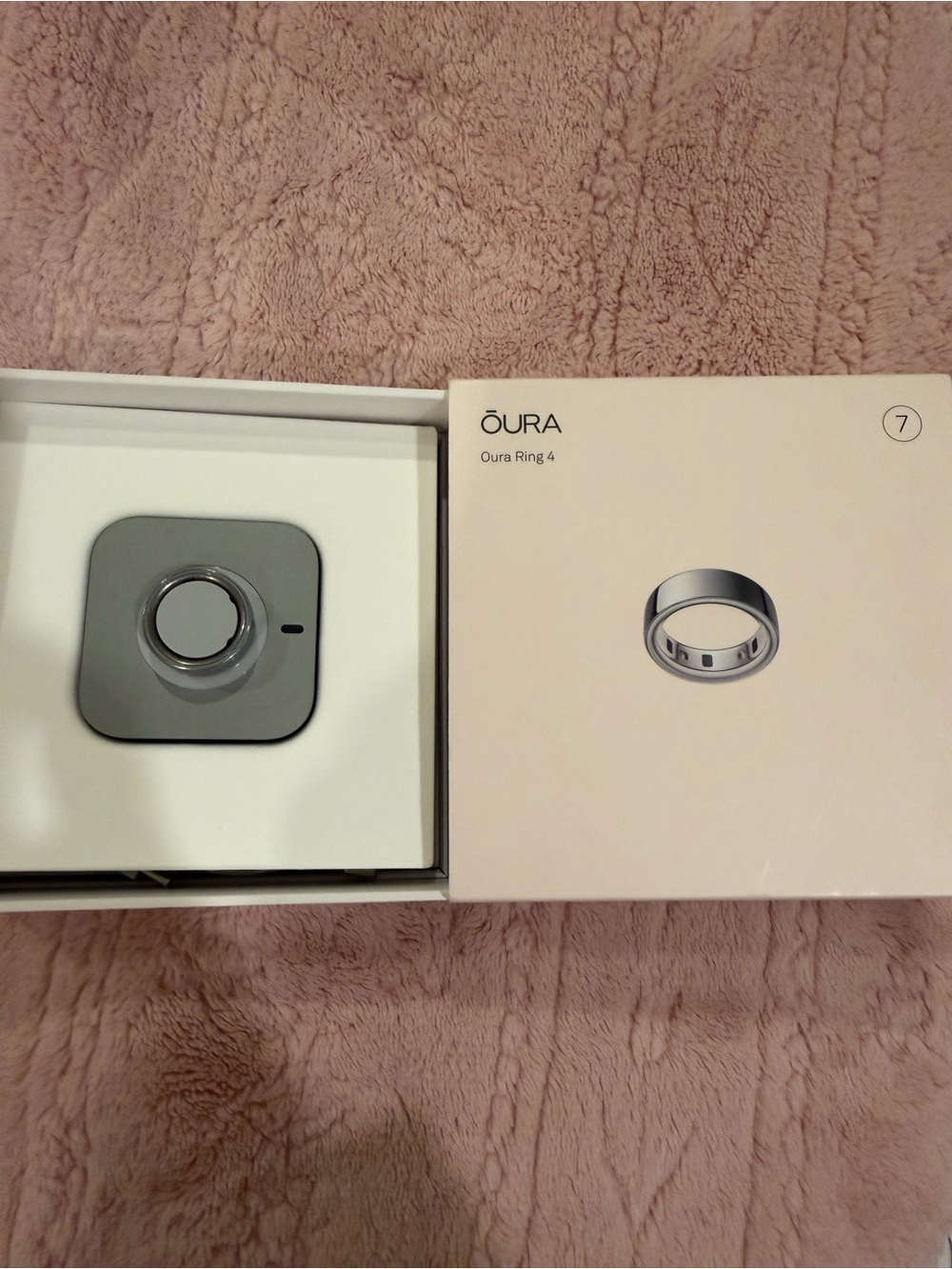 Oura Ring Gen 4 Size 7 Silver